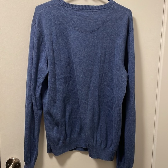Lachlan British Inspired Blue Crew-neck Sweater Size M - Picture 3 of 3